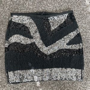 H&M Sequin Skirt